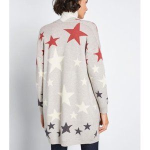 MODCLOTH - From Star to Finish Oversized Cardigan
